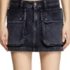 de-ton Minikjol i batavia-vävd denim de-ton Minikjol i batavia-vävd denim