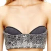 de-toppys-fsh Bralette i Prince of Wales-jacquarddenim de-toppys-fsh Bralette i Prince of Wales-jacquarddenim