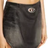 de-vany-s Denimminikjol med Oval D-logotyp de-vany-s Denimminikjol med Oval D-logotyp