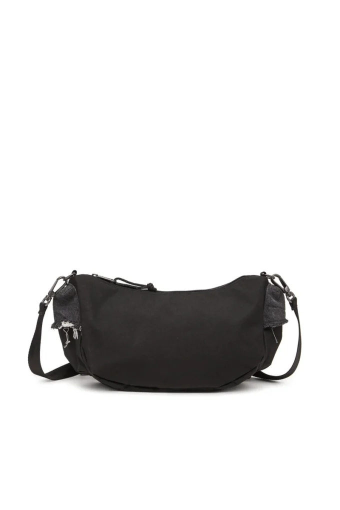 diesel axelväska Axelväska i sliten denim och CORDURA®