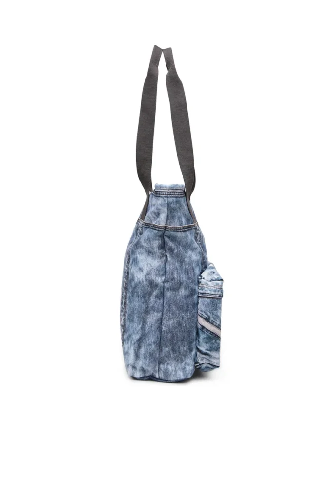 diesel tote Tote bag i trompe l’oeil-denim diesel tote Tote bag i trompe l’oeil-denim