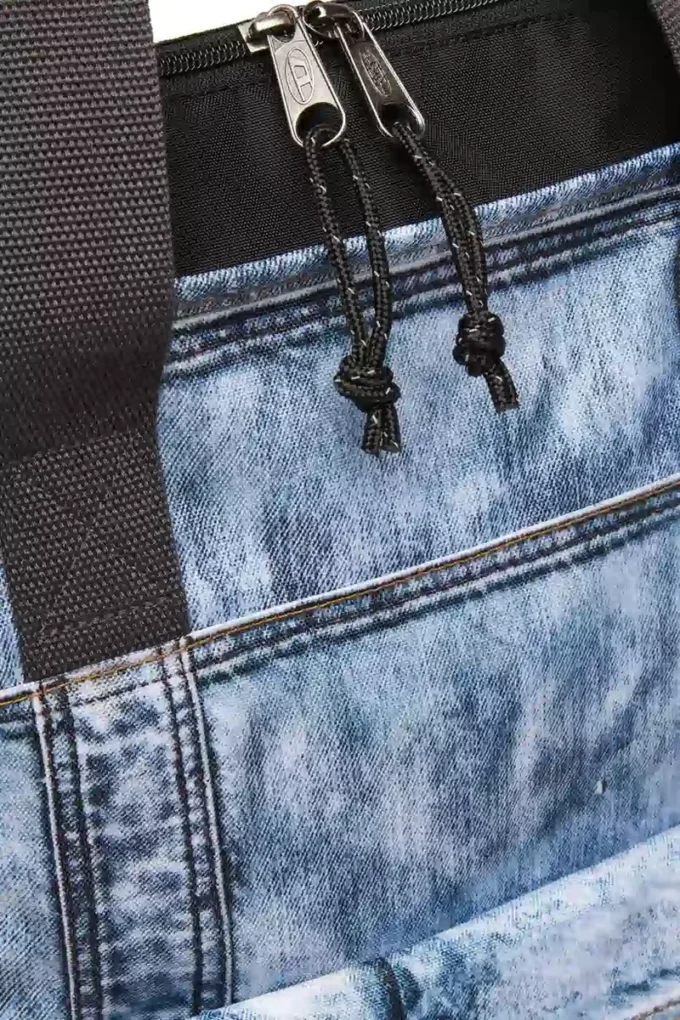 diesel tote Tote bag i trompe l’oeil-denim diesel tote Tote bag i trompe l’oeil-denim