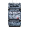 diesel transit’r l Resväska i trompe l’oeil-denim diesel transit’r l Resväska i trompe l’oeil-denim