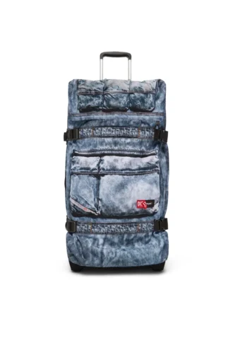 diesel transit’r l Resväska i trompe l’oeil-denim