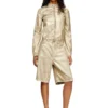 dile_luna jacka Motorcykeljacka i slitna metallic-denim