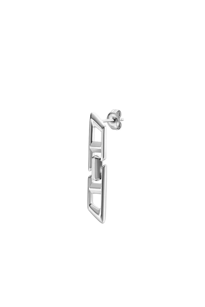 dl1348040 sterlingsilver smycke D Logo Sterling Silver Drop Earring dl1348040 sterlingsilver smycke D Logo Sterling Silver Drop Earring
