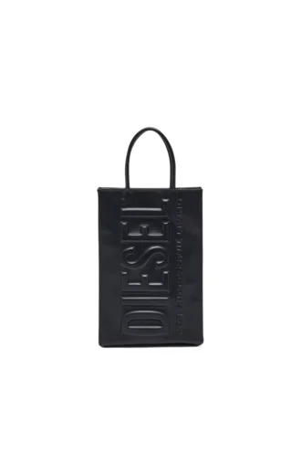 dsl 3d shopper m x Dsl 3D M-PU-tygväska med präglat logo