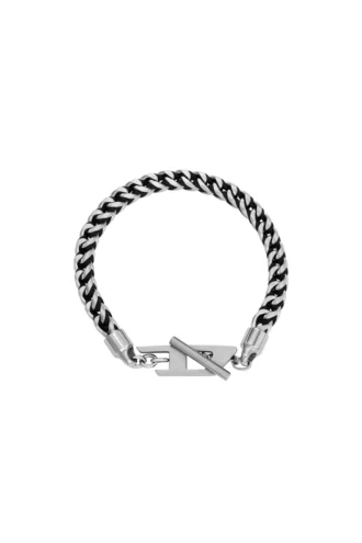 dx1540040 Armband i rostfritt stål med vävd kedja dx1540040 Armband i rostfritt stål med vävd kedja