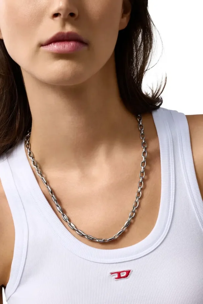dx1582040 smycke Halsband i rostfritt stål dx1582040 smycke Halsband i rostfritt stål