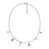 dx1605040 Halsband i rostfritt stål med berlocker dx1605040 Halsband i rostfritt stål med berlocker