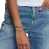 dx1622040 smycken Armband i rostfritt stål med berlocker