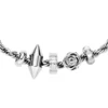 dx1622040 smycken Armband i rostfritt stål med berlocker