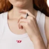 dx1641040 smycken Ring i rostfritt stål med spikar