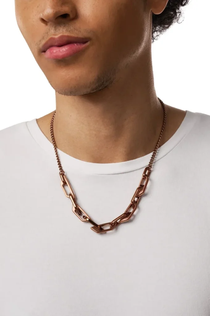 dx1646200 smycken Halsband i rostfritt stål