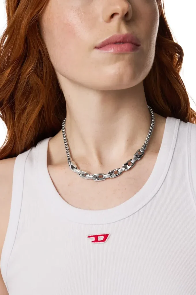dx1650040 smycken Halsband i rostfritt stål