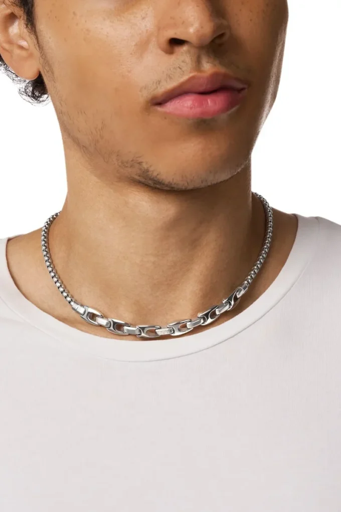 dx1650040 smycken Halsband i rostfritt stål
