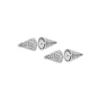 dx1658040 smycken Silverfärgade örhängen i mässing