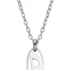 dx1661040 smycken Halsband med hänge i rostfritt stål