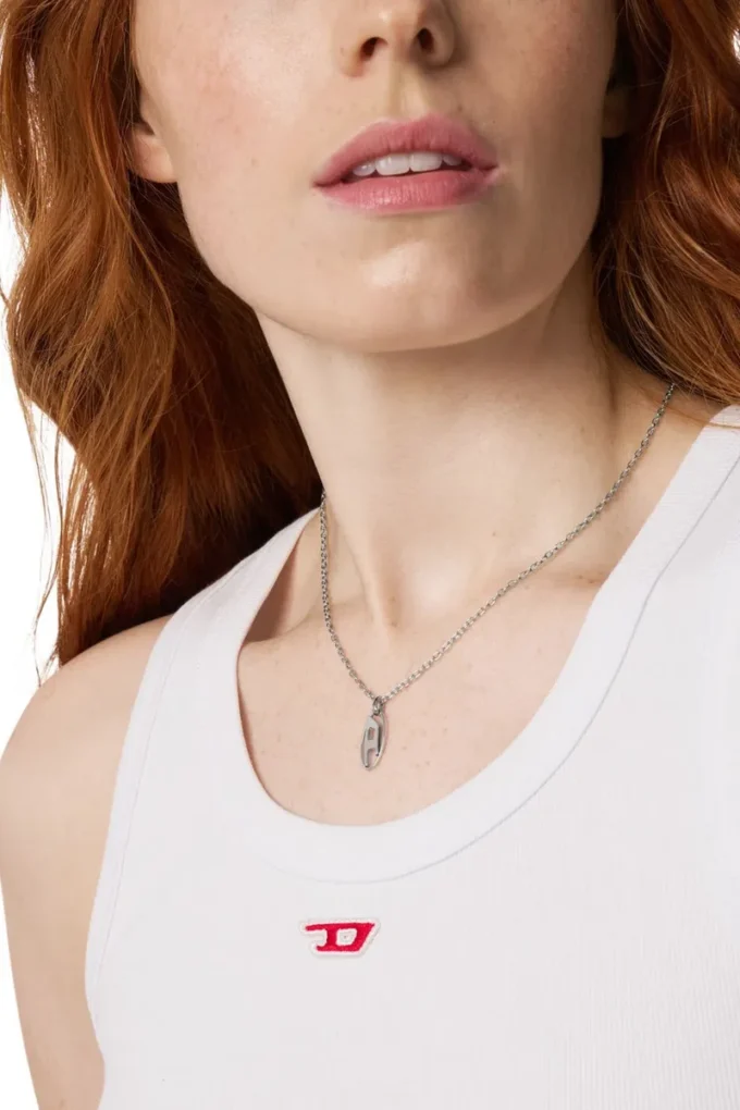 dx1661040 smycken Halsband med hänge i rostfritt stål