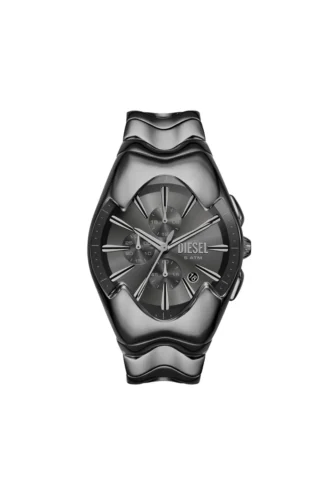 dz4682 Diesel Mercurial Chronograph grå rostfritt stålklocka