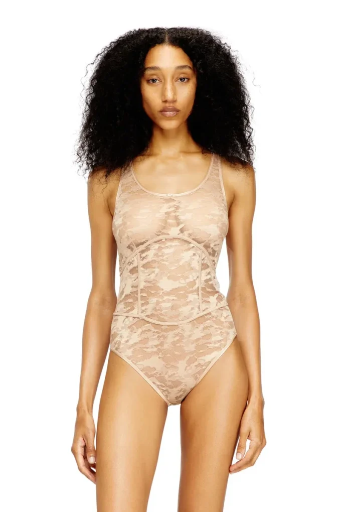 ezzy-utlt Nylonbodysuit med spetsdesign ezzy-utlt Nylonbodysuit med spetsdesign