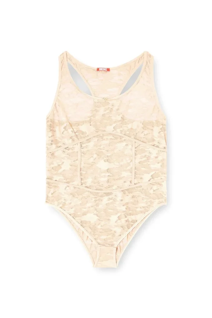 ezzy-utlt Nylonbodysuit med spetsdesign ezzy-utlt Nylonbodysuit med spetsdesign