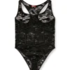 ezzy-utlt Nylonbodysuit med spetsdesign ezzy-utlt Nylonbodysuit med spetsdesign