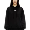 f-buxt-hood-od Hoodie med Oval D-logotyp i metalleffekt