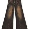 flare jeans d-akii 068tx Hitta närmaste butik
