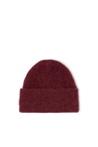 fr-k-lollo-hat Vinröd mössa med Oval D-brodyr fr-k-lollo-hat Vinröd mössa med Oval D-brodyr