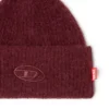 fr-k-lollo-hat Vinröd mössa med Oval D-brodyr fr-k-lollo-hat Vinröd mössa med Oval D-brodyr