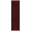 fr-s-olid Jacquard-ullhalsduk i vinrött