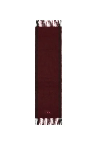 fr-s-olid Jacquard-ullhalsduk i vinrött fr-s-olid Jacquard-ullhalsduk i vinrött