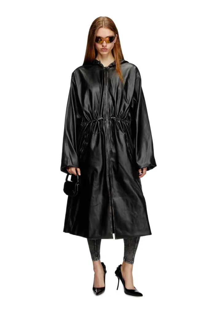 g-lary Distressed utilitarian hooded coat g-lary Distressed utilitarian hooded coat