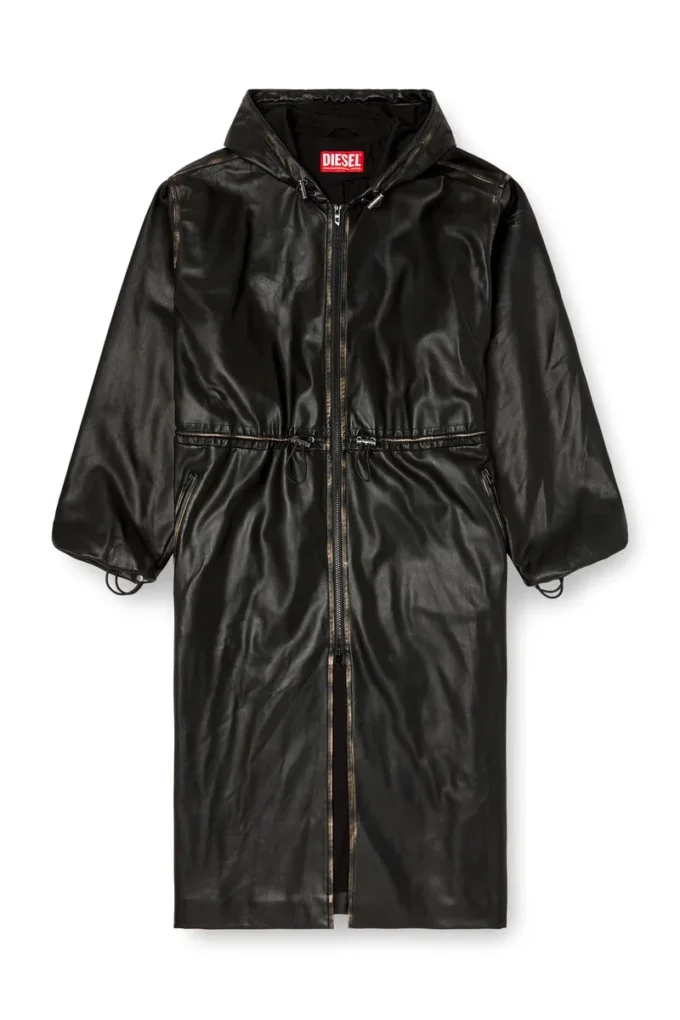 g-lary Distressed utilitarian hooded coat g-lary Distressed utilitarian hooded coat