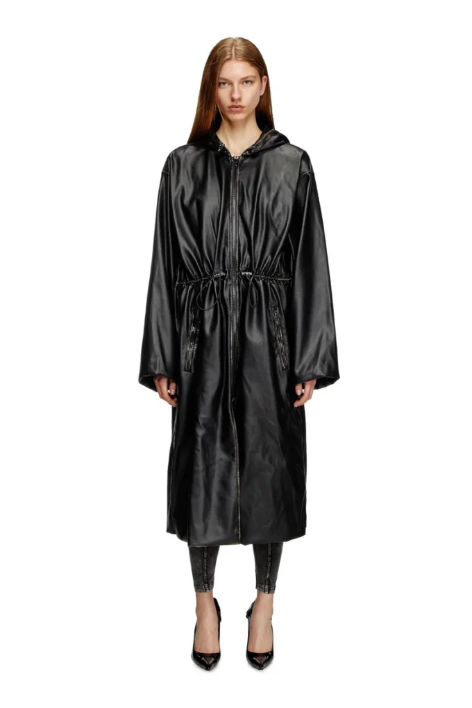 g-lary Distressed utilitarian hooded coat g-lary Distressed utilitarian hooded coat