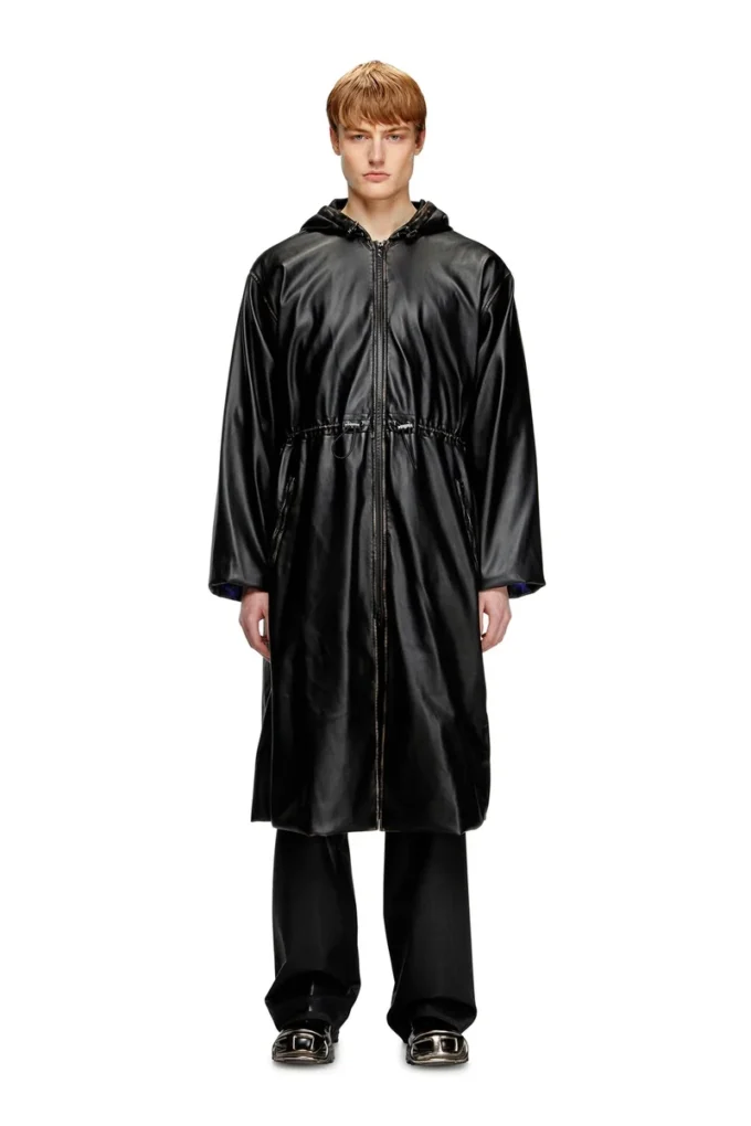 g-lary Distressed utilitarian hooded coat g-lary Distressed utilitarian hooded coat