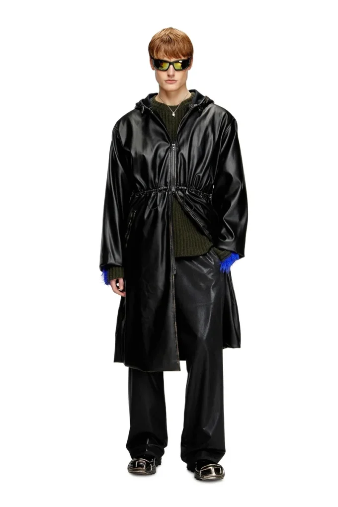 g-lary Distressed utilitarian hooded coat g-lary Distressed utilitarian hooded coat