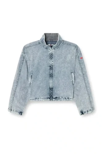 g-leam-r1 Kort jacka i återvunnen nylon taslan