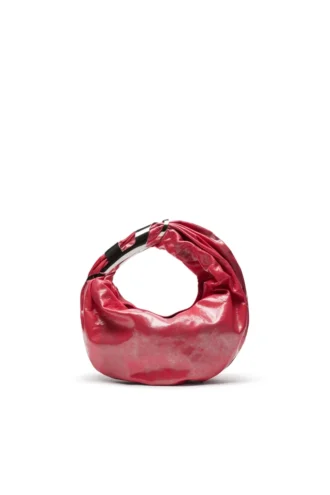 grab-d hobo s Grab-D S-Hobo-väska i metalliskt läder
