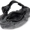 grab-d hobo s Grab-D S-Small skrynklig hobo-väska i kristallfärgad denim