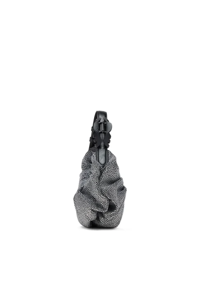 grab-d hobo s Grab-D S-Small skrynklig hobo-väska i kristallfärgad denim