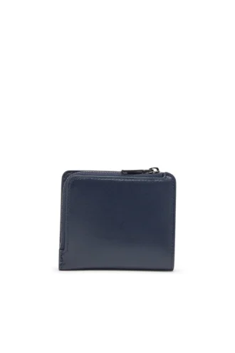 holi -d bi fold zip l Läderkortfodral med dragkedja