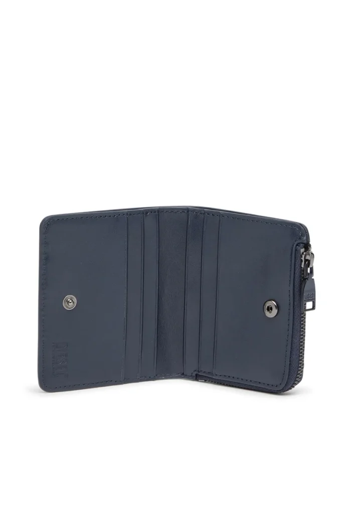 holi -d bi fold zip l Läderkortfodral med dragkedja holi -d bi fold zip l Läderkortfodral med dragkedja