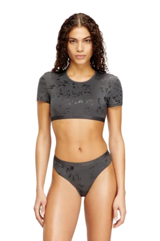 irma-gft Kort T-shirt med metallic-effekt irma-gft Kort T-shirt med metallic-effekt