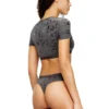 irma-gft Kort T-shirt med metallic-effekt irma-gft Kort T-shirt med metallic-effekt