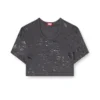 irma-gft Kort T-shirt med metallic-effekt irma-gft Kort T-shirt med metallic-effekt