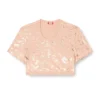 irma-gft Kort T-shirt med metallic-effekt irma-gft Kort T-shirt med metallic-effekt