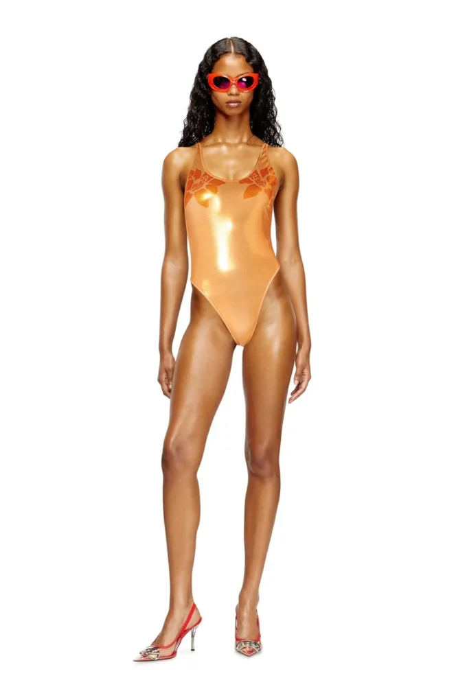 ivo_nny_swimsuit Metallic baddräkt med lotusmönster ivo_nny_swimsuit Metallic baddräkt med lotusmönster