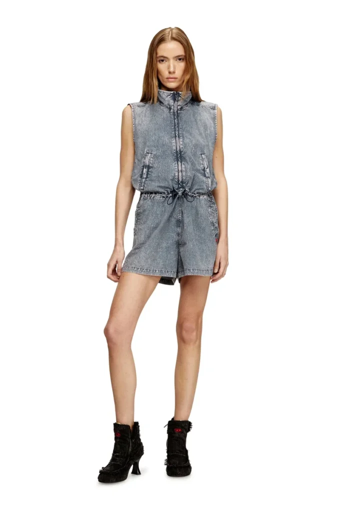 j-annet Playsuit i behandlad nylon j-annet Playsuit i behandlad nylon